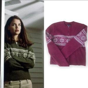 VTG 90s ASO JOEY POTTER DAWSONS CREEK SWEATER